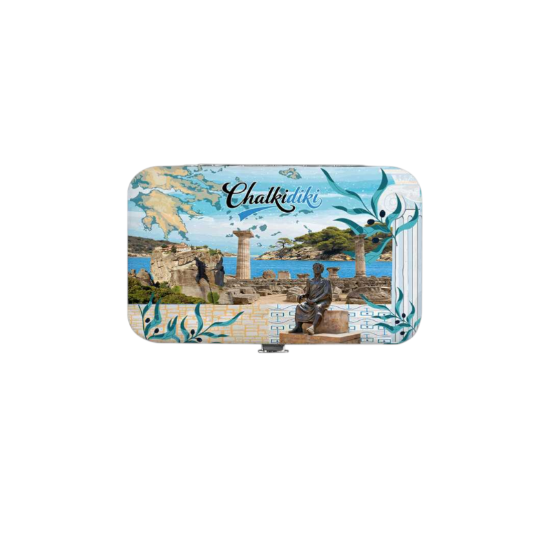 Σετ 12Χ - Κασετίνα περιποιήσης νυχιών σε θήκη Souvenir - Chalkidiki - 871863 ΕΠΟΧΙΑΚΑ - ΤΟΥΡΙΣΤΙΚΑ - HOBBY>Τουριστικά & εποχιακά είδη>Souvenir