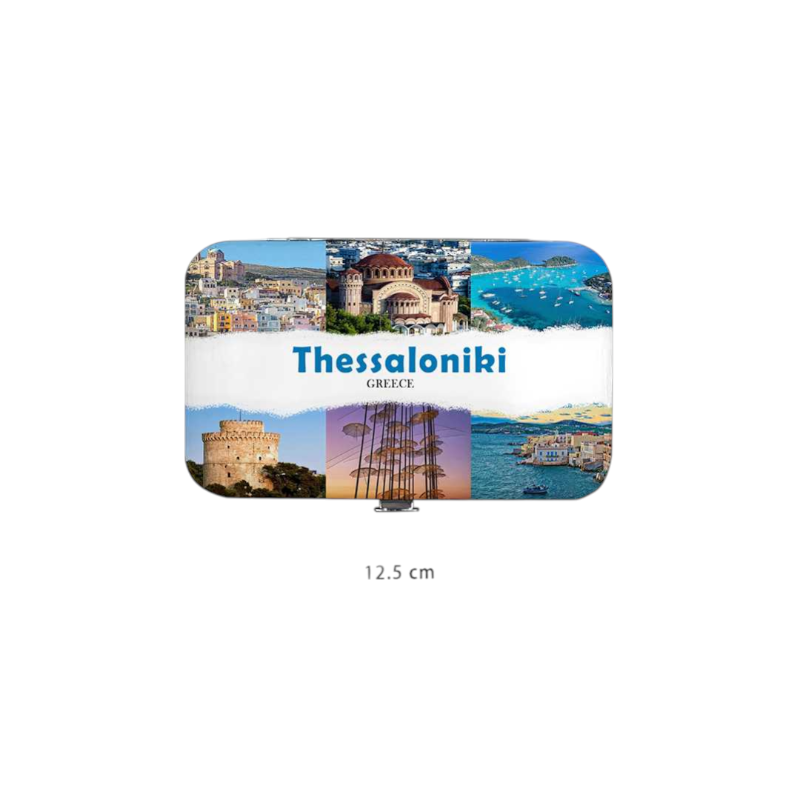 Σετ 12Χ - Κασετίνα περιποιήσης νυχιών σε θήκη Souvenir - Thessaloniki - 871865 ΕΠΟΧΙΑΚΑ - ΤΟΥΡΙΣΤΙΚΑ - HOBBY>Τουριστικά & εποχιακά είδη>Souvenir