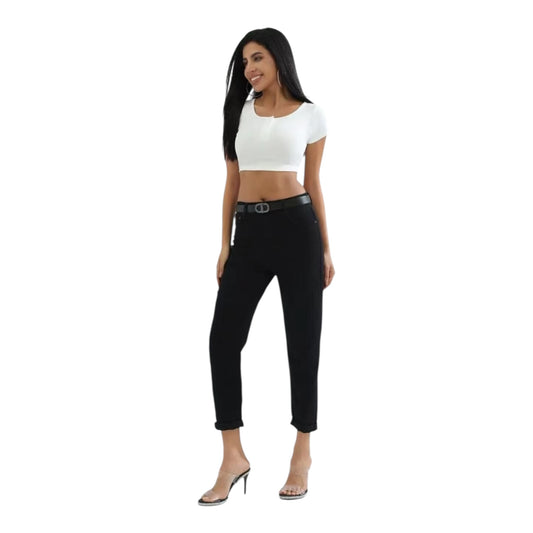 Miss Good γυναικείες παντελόνες Black