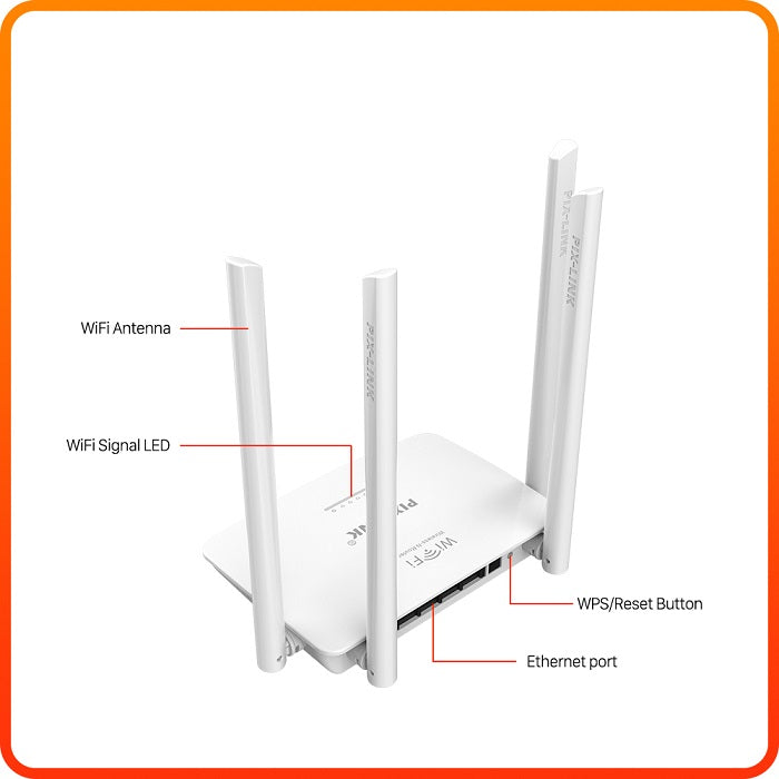 Ασύρματο Router Wifi - LV-WR08 - PIX-LINK - 880264