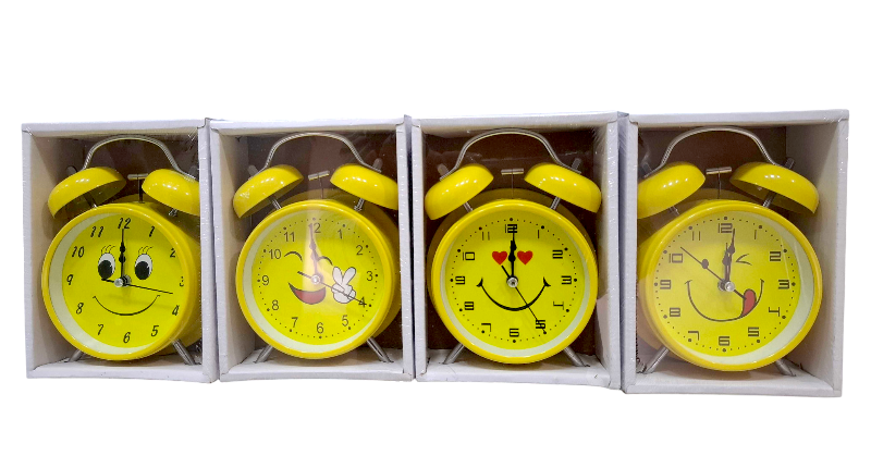 Επιτραπέζιο ρολόι - Ξυπνητήρι - Emoji - 8806XL-4 - 880645
