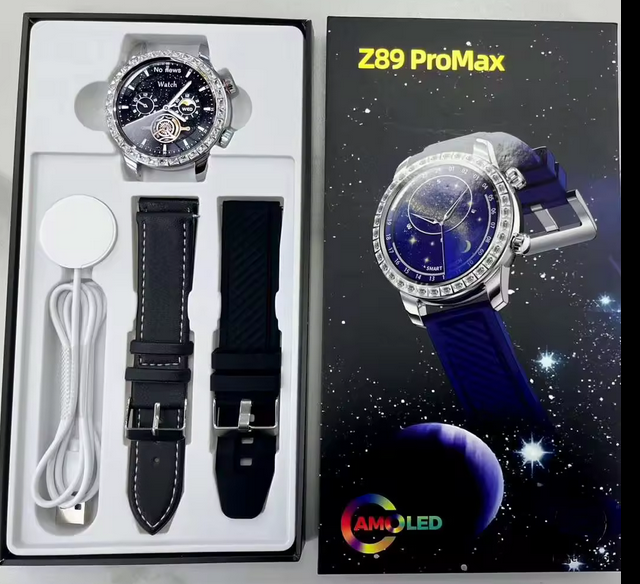Smartwatch με 2 λουράκια - Z89 PRO MAX - 880785 - Black ΕΙΔΗ ΤΕΧΝΟΛΟΓΙΑΣ>Gadgets>Smartwatches