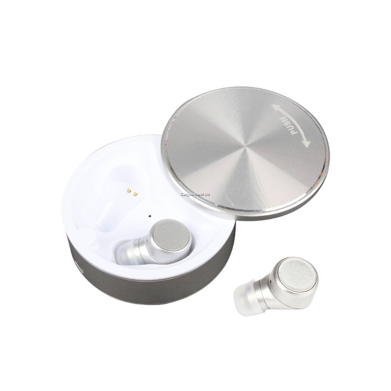 Ασύρματα ακουστικά με θήκη φόρτισης - TWS - M7 - White - 881209