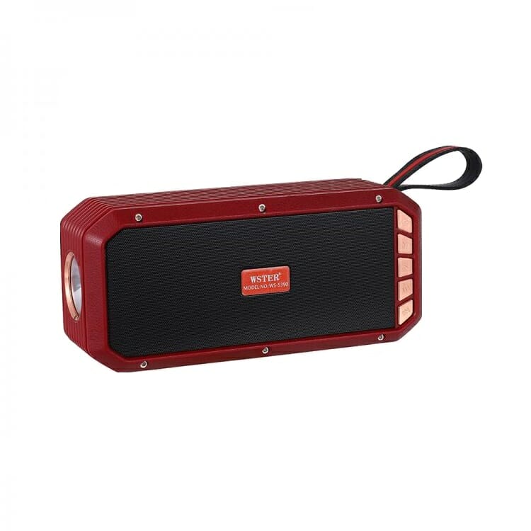 Ασύρματο ηχείο Bluetooth - WS5390 - 881582 - Red ΕΙΔΗ ΤΕΧΝΟΛΟΓΙΑΣ>Ραδιόφωνα & Ηχεία>Ηχεία Bluetooth
