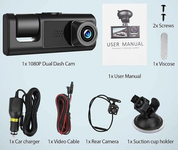 Καταγραφικό αυτοκινήτου - DVR 1080p - CTC-C309 - 885079 AUTO-MOTO-BIKE>Είδη αυτοκινήτου>Κάμερες οπισθοπορείας & monitors
