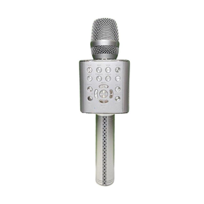 Ασύρματο μικρόφωνο Karaoke με ηχείο - YS-96 - 885260 - Silver ΕΙΔΗ ΤΕΧΝΟΛΟΓΙΑΣ>Gadgets>Μικρόφωνα studio & karaoke