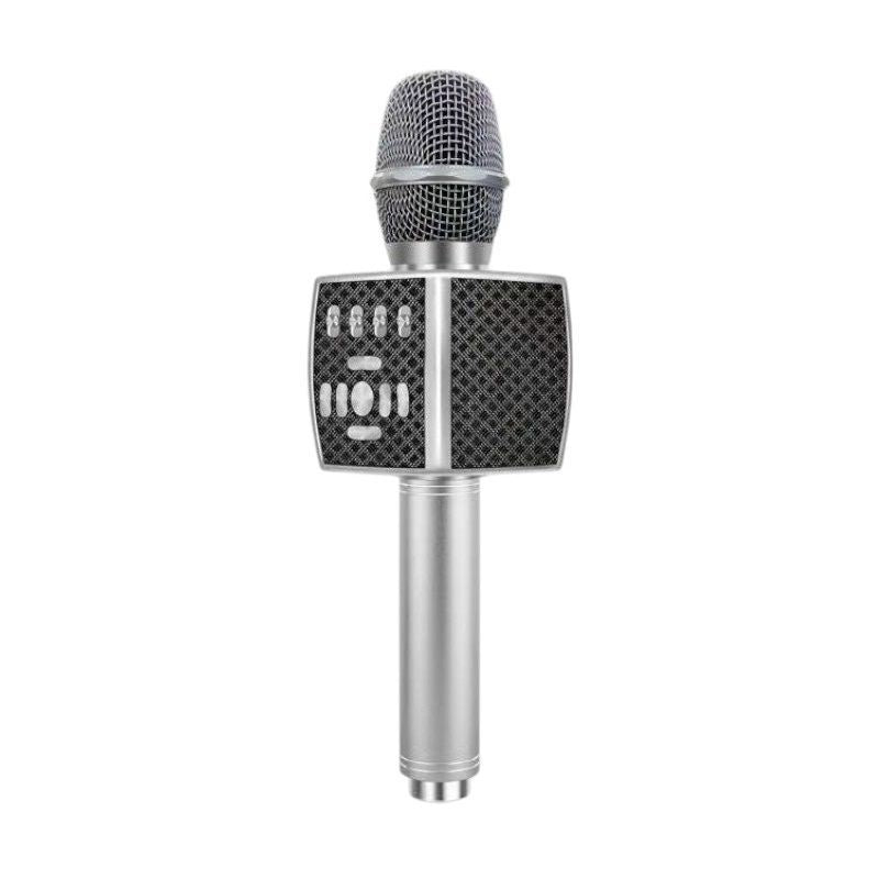 Ασύρματο μικρόφωνο Karaoke με ηχείο - YS-95 - 885284 - Silver ΕΙΔΗ ΤΕΧΝΟΛΟΓΙΑΣ>Gadgets>Μικρόφωνα studio & karaoke