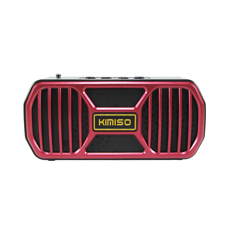 Ασύρματο ηχείο Bluetooth με φακό LED - KMS-05B - 885871 - Red