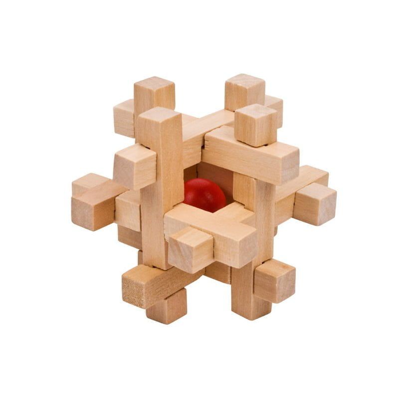 Ξύλινο 3D παζλ - Wooden 3D puzzle - Angel shopping