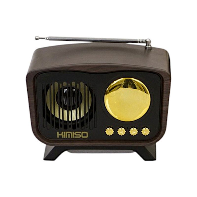 Ασύρματο ηχείο Bluetooth - KM-6 - 886366 - Dark Brown ΕΙΔΗ ΤΕΧΝΟΛΟΓΙΑΣ>Ραδιόφωνα & Ηχεία>Ηχεία Bluetooth