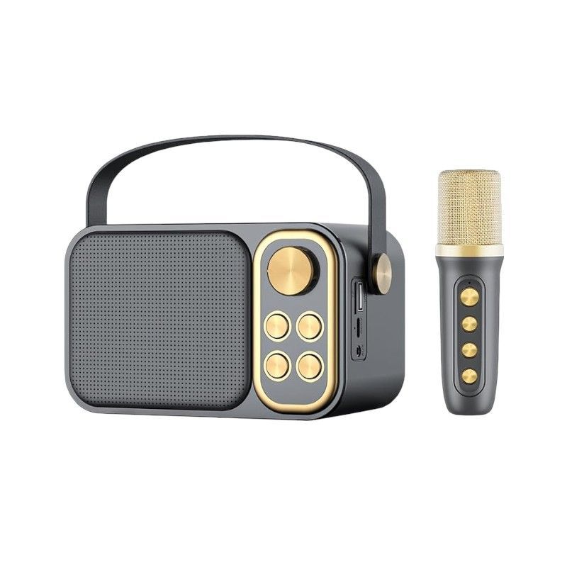 Ασύρματο ηχείο Bluetooth με μικρόφωνο Karaoke - YS-103 - 887288 - Black ΕΙΔΗ ΤΕΧΝΟΛΟΓΙΑΣ>Ραδιόφωνα & Ηχεία>Ηχεία Bluetooth