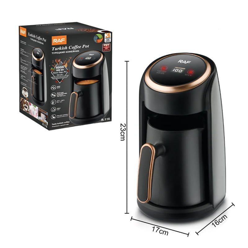 RAF Μηχανή Ελληνικού 300ml 600W R.116 - 3in1 Turkish Coffee Pot
