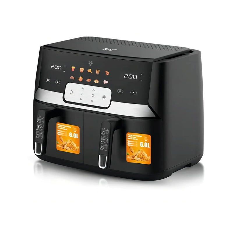 RAF Φριτέζα Αέρος με Αποσπώμενο Κάδο 9lt 1700+1700W R.5272 - Air Fryer