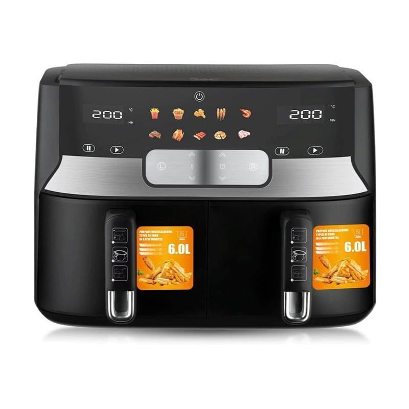 RAF Φριτέζα Αέρος με Αποσπώμενο Κάδο 9lt 1700+1700W R.5272 - Air Fryer