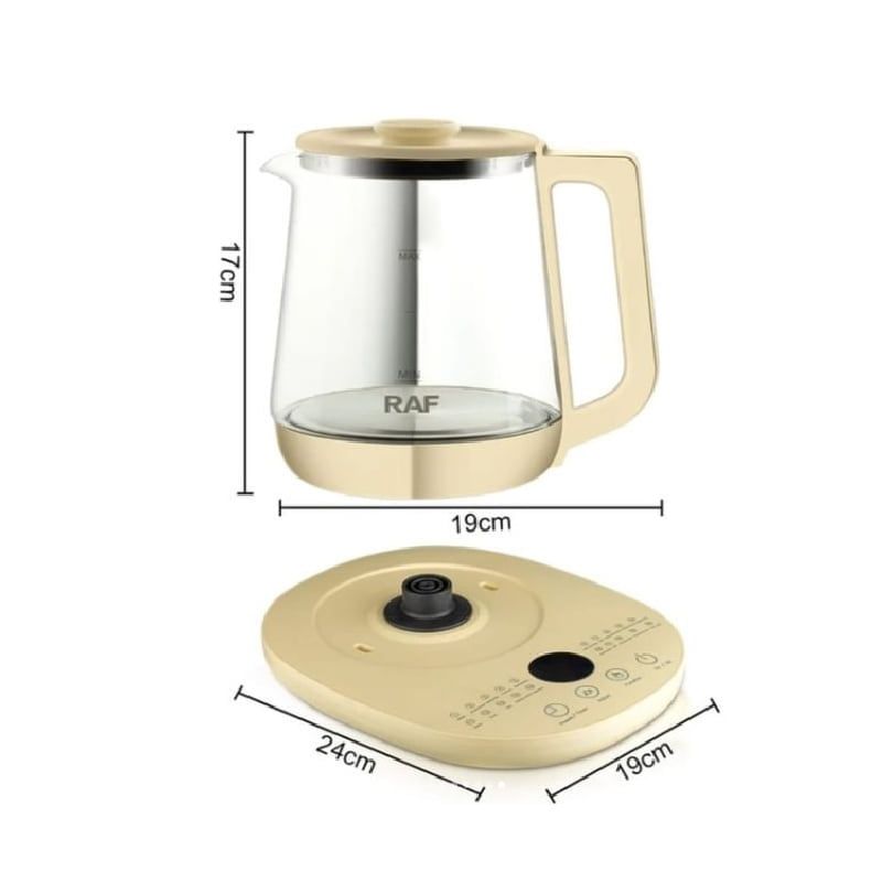 Raf Ηλεκτρικός βραστήρας 1.5L 800W R.7937 - Multifunctional Health Pot