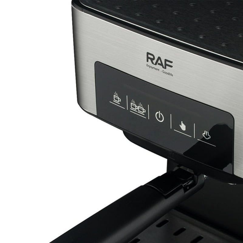RAF Καφετιέρα Εσπρεσσιέρα με Ακροφύσιο 1.6L 850W R.136 - Espresso Coffee Maker