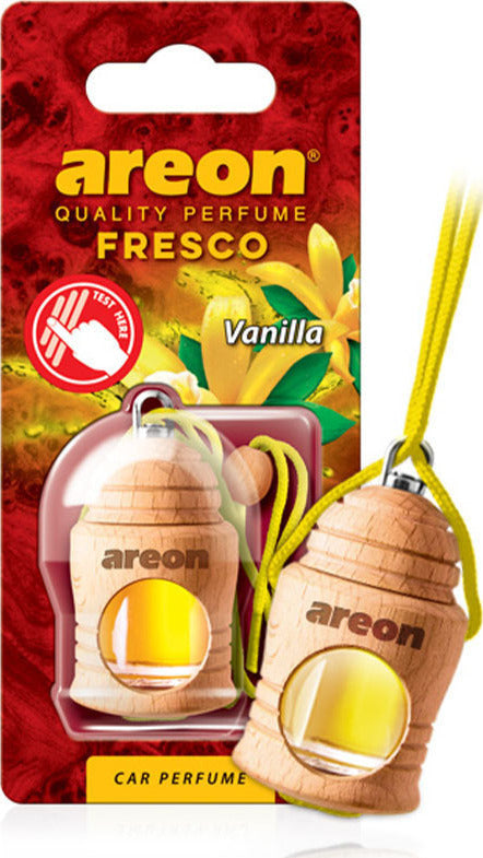 Areon Κρεμαστό Αρωματικό Υγρό Αυτοκινήτου Fresco Vanilla 4ml