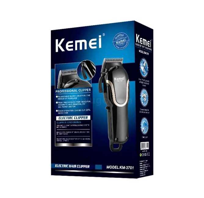 Κουρευτική μηχανή - KM-3701 - Kemei ΥΓΕΙΑ - ΟΜΟΡΦΙΑ & Fitness>Είδη κομμωτηρίου>Κουρευτικές μηχανές