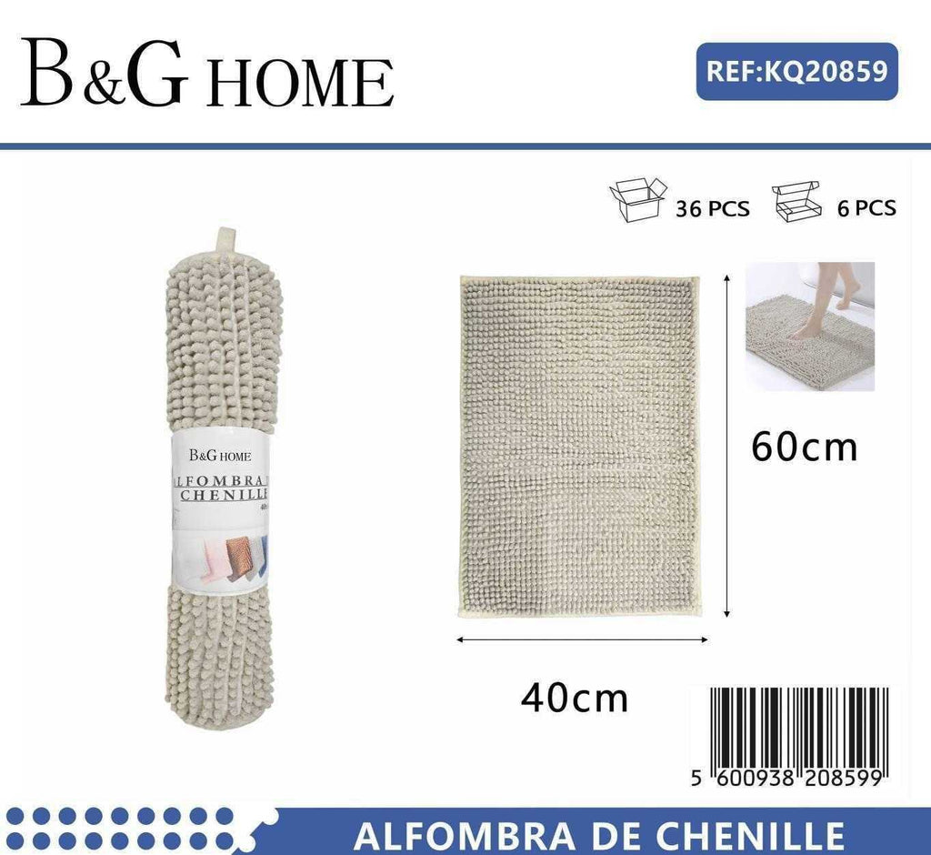 Πατάκι μπάνιου - M0832 - 40x60cm - Beige - 20859