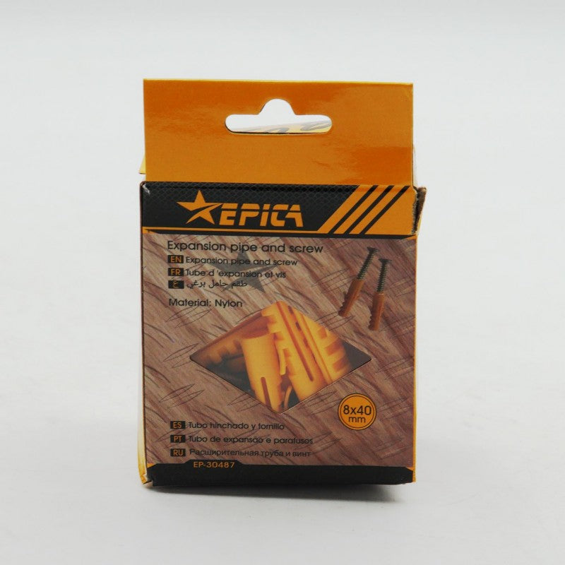 ΠΛΑΣΤΙΚΕΣ ΕΠΕΚΤΑΣΕΙΣ ΚΑΙ ΒΙΔΕΣ 8x40mm 50ΤΜΧ EPICA STAR TO-EP-30487 ΕΡΓΑΛΕΙΑ > ΔΙΑΦΟΡΑ > ΑΛΛΑ