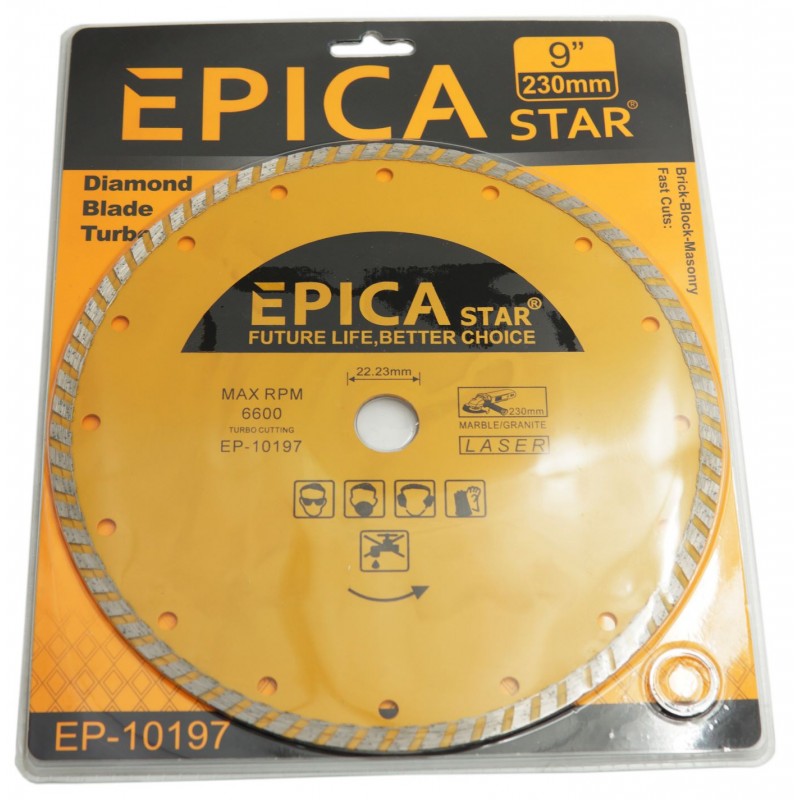 ΔΙΣΚΟΣ 9" 230mm EPICA STAR TO-EP-10197