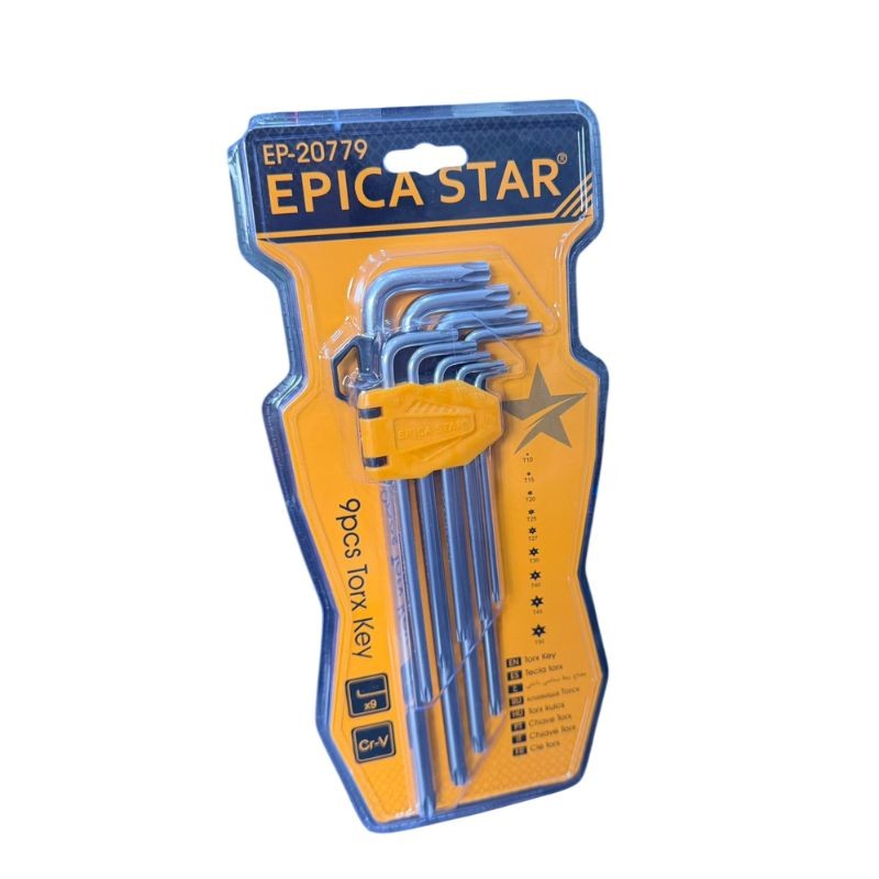 ΣΕΤ 9 ΤΕΜΑΧΙΑ ΚΛΕΙΔΙΑ TORX EP-20779 ΕΡΓΑΛΕΙΑ > ΧΕΙΡΟΣ > ΚΛΕΙΔΙΑ