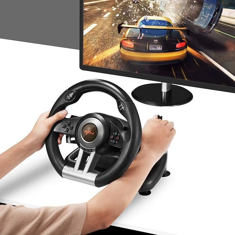 Σετ τιμονιέρα gaming με πετάλια - PXN-V3PRO - 901231 ΕΙΔΗ ΤΕΧΝΟΛΟΓΙΑΣ>Gadgets>Κονσόλες και χειριστήρια