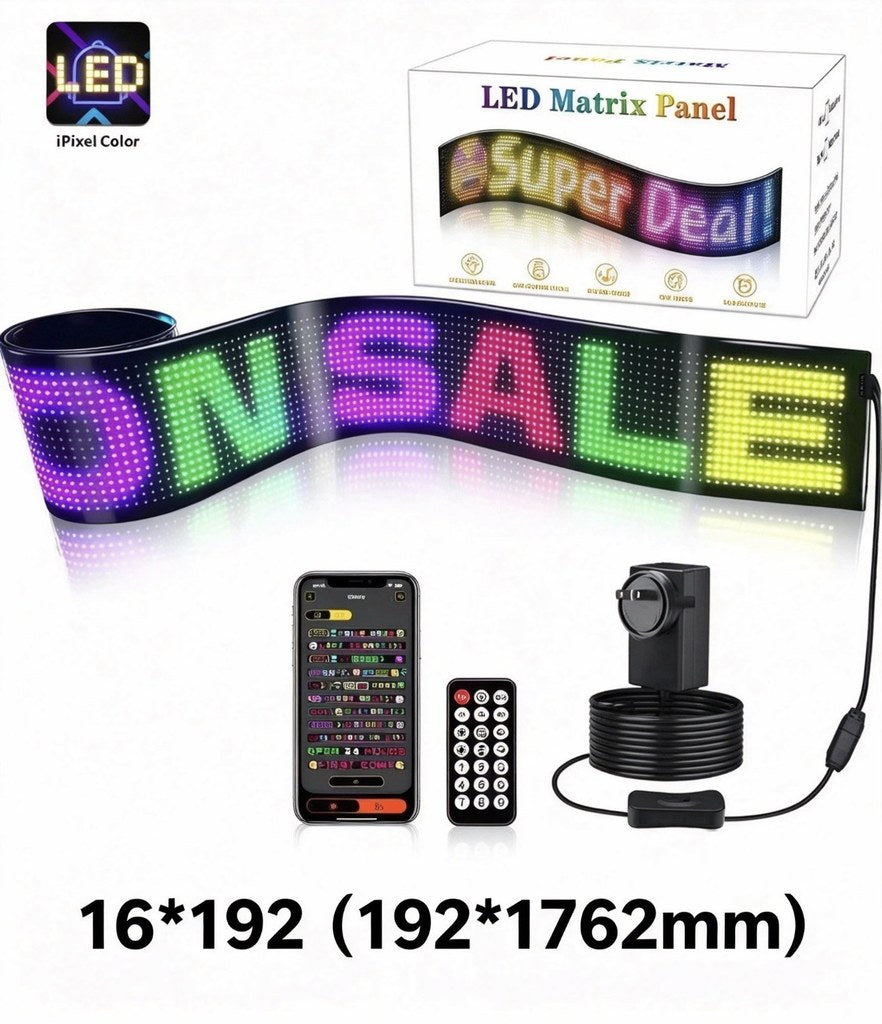 Φωτεινή επιγραφή LED matrix WT-568