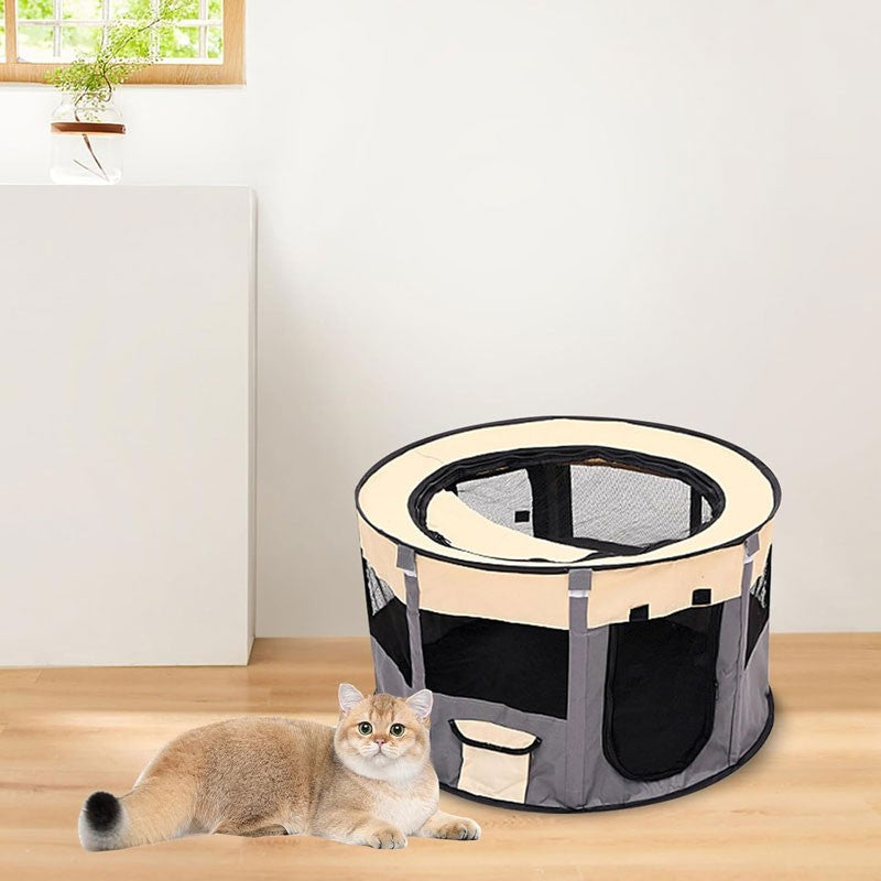 ΠΤΥΣΣΟΜΕΝΟ ΠΑΡΚΟ ΚΑΤΟΙΚΙΔΙΩΝ 90*90*60cm YB-04823 HOBBY > PETSHOP > ΜΑΞΙΛΑΡΕΣ/ΚΡΕΒΑΤΙΑ/BOX ΜΕΤΑΦΟΡΑΣ