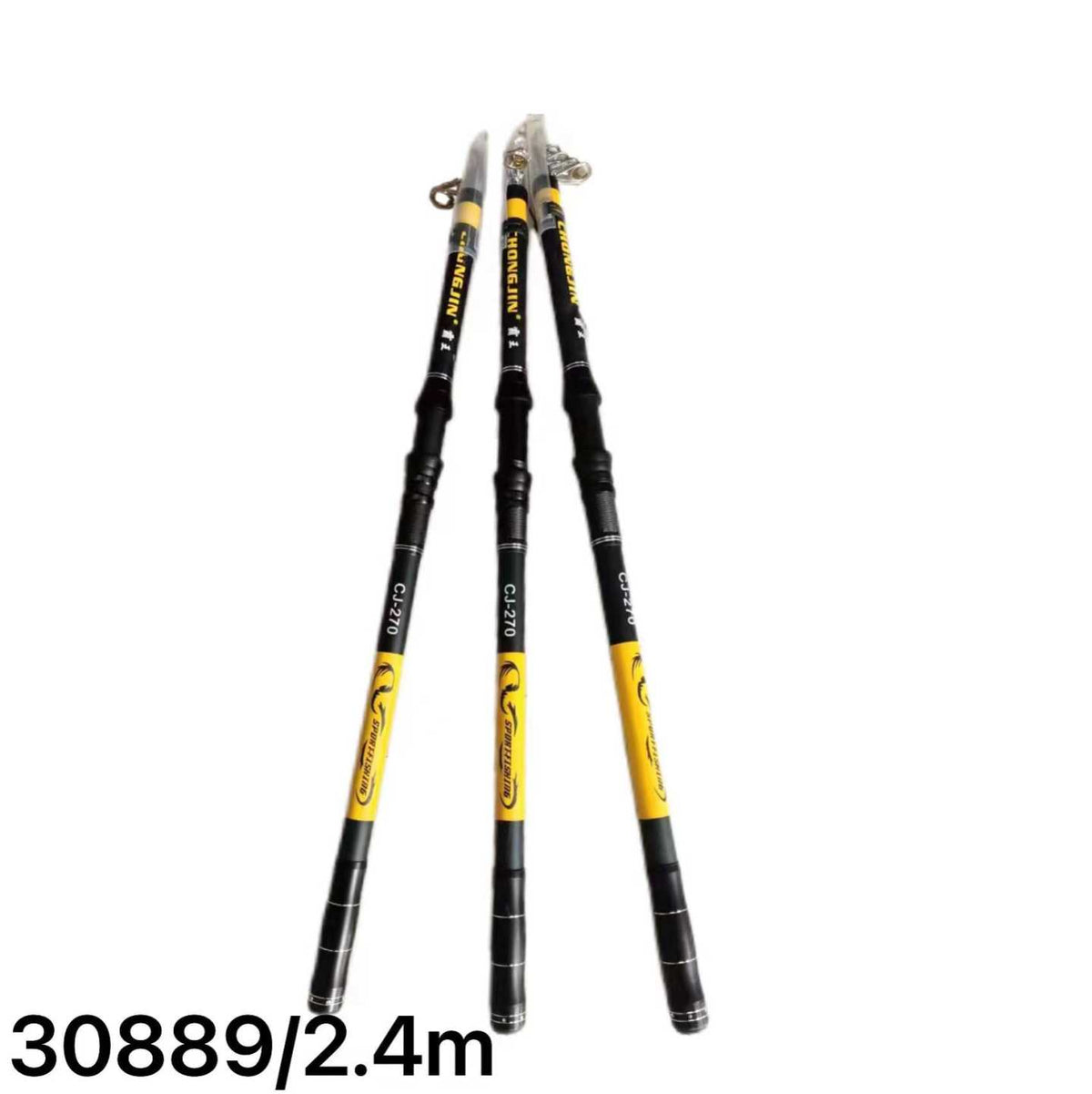 Καλάμι ψαρέματος - Τηλεσκοπικό - 2.4m - 830889