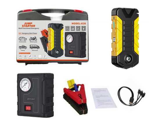 Εκκινητής μπαταρίας οχημάτων Jump Starter με αεροσυμπιεστή - 1710939/06B - 170832 AUTO-MOTO-BIKE>Είδη αυτοκινήτου>Εκκινητές μπαταρίας & inverters