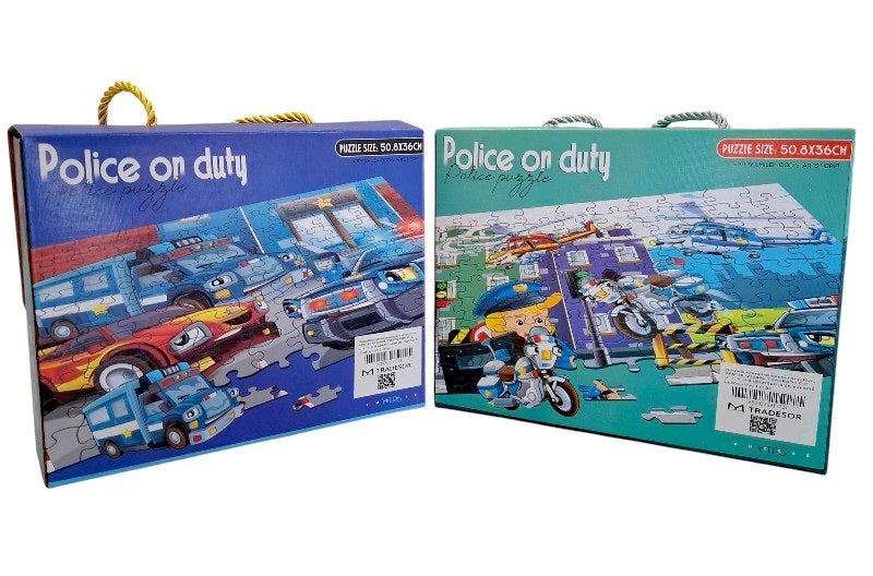 Παιδικό puzzle 63 κομματιών - Police - 66310 - 917221