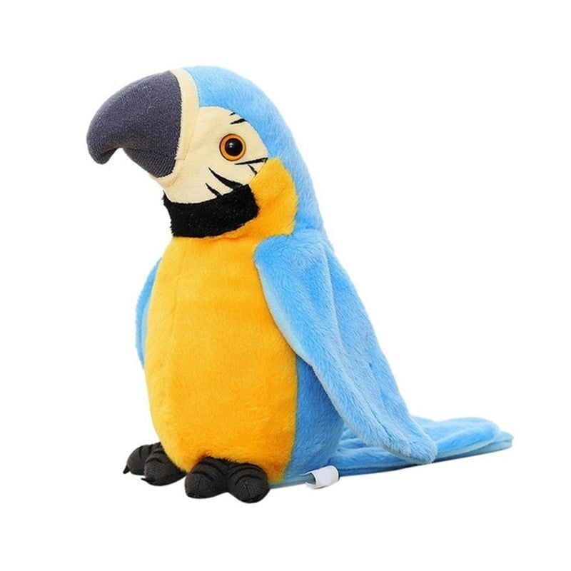 Λούτρινος Παπαγάλος Plush Parrot που Μιλάει Μιμείται και Κουνάει τα Φτερά - Parrot