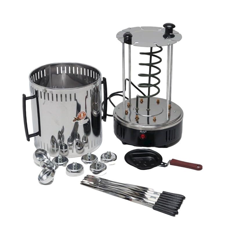 Raf R.8612 Ηλεκτρική Κάθετη Ψησταριά 1000W 6pcs - Electric Skewers