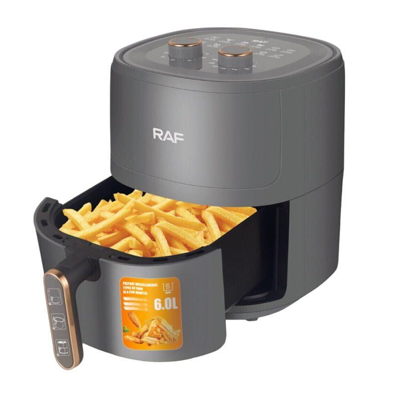 RAF Φριτέζα Αέρος με Αποσπώμενο Κάδο 1500W 6.0L R.5325 - Air Fryer