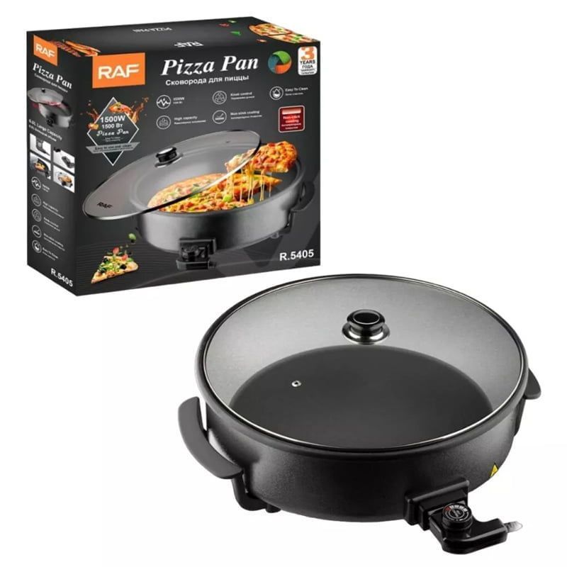 RAF Συσκευή Μαγειρέματος Πίτσας 1500W 6.0L R.5405 - Pizza Pan