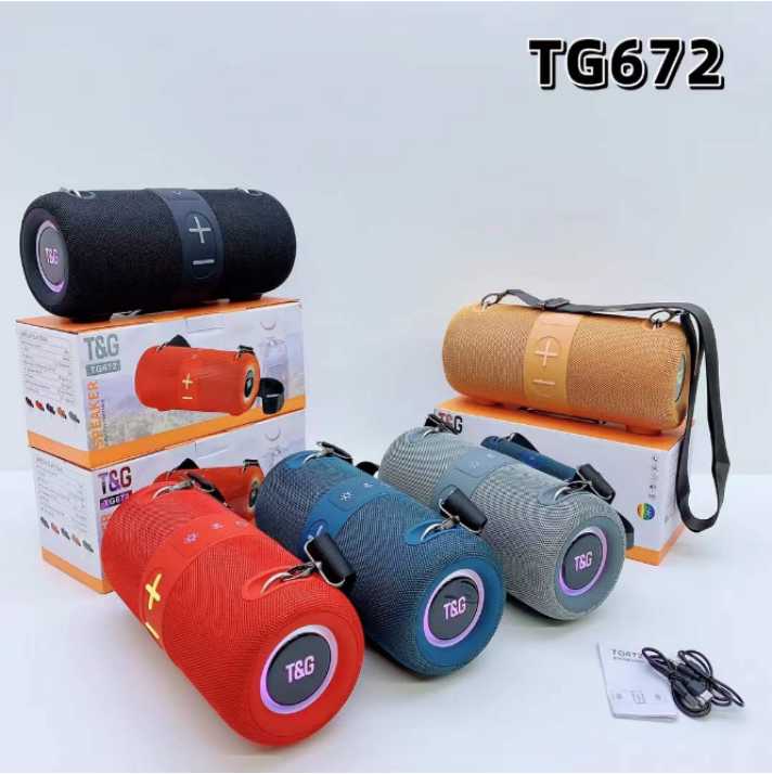 Ασύρματο ηχείο Bluetooth - TG672 - 260875 - Orange ΕΙΔΗ ΤΕΧΝΟΛΟΓΙΑΣ>Ραδιόφωνα & Ηχεία>Ηχεία Bluetooth