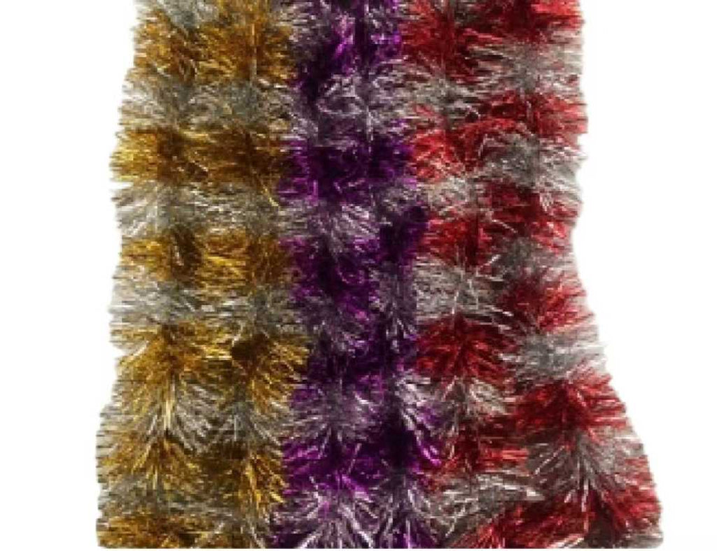 Σετ Χριστουγεννιάτικες Γιρλάντες - 10pcs - 2m*9cm - 21222 - Red