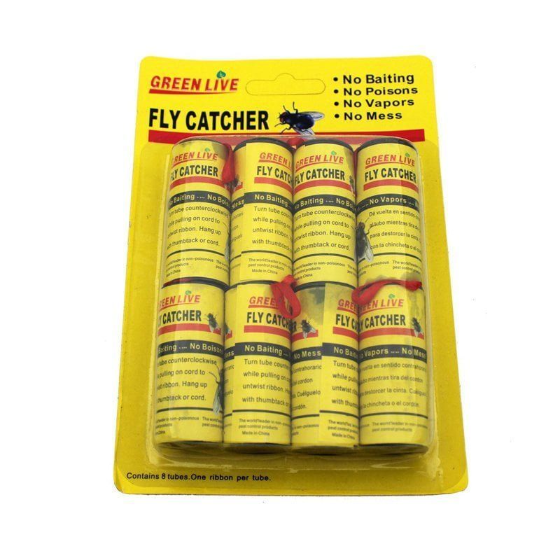 Παγίδα για μύγες και κουνούπια 8τμχ - Green live fly catch trap