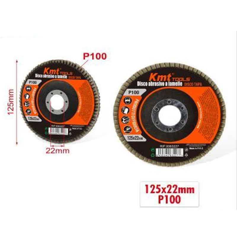 KMT Δίσκος Λείανσης P120 115x22mm- Sanding Disc