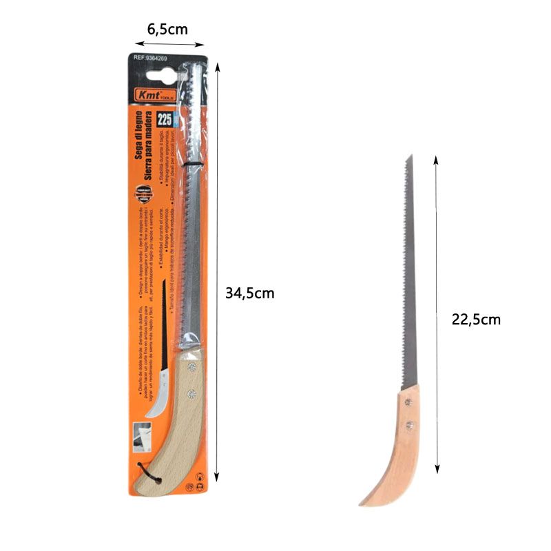 KMT Πριόνι Ξύλου 22,5cm - Handsaw Tools
