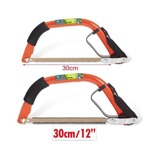 KMT Πριόνι Τόξου Κλαδέματος Και Κοπής Ξύλων 30cm - KMT Bow Saw for Pruning and Cutting Wood 30cm Tools