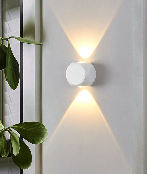 Επιτοίχιο φωτιστικό LED - Απλίκα - Warm White - 1016-2 - 941266