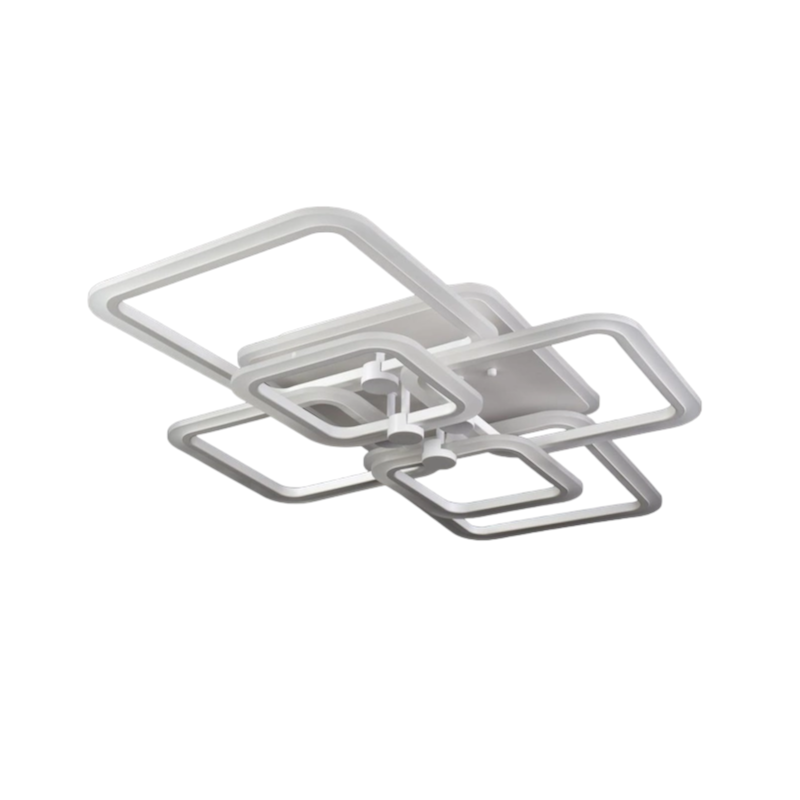 Φωτιστικό οροφής LED - Πλαφονιέρα με Dimmer - 6116-8WH - 941624 ΦΩΤΙΣΜΟΣ & ΕΝΕΡΓΕΙΑ>Είδη φωτισμού & αναλώσιμα>Φωτιστικά οροφής & τοίχου