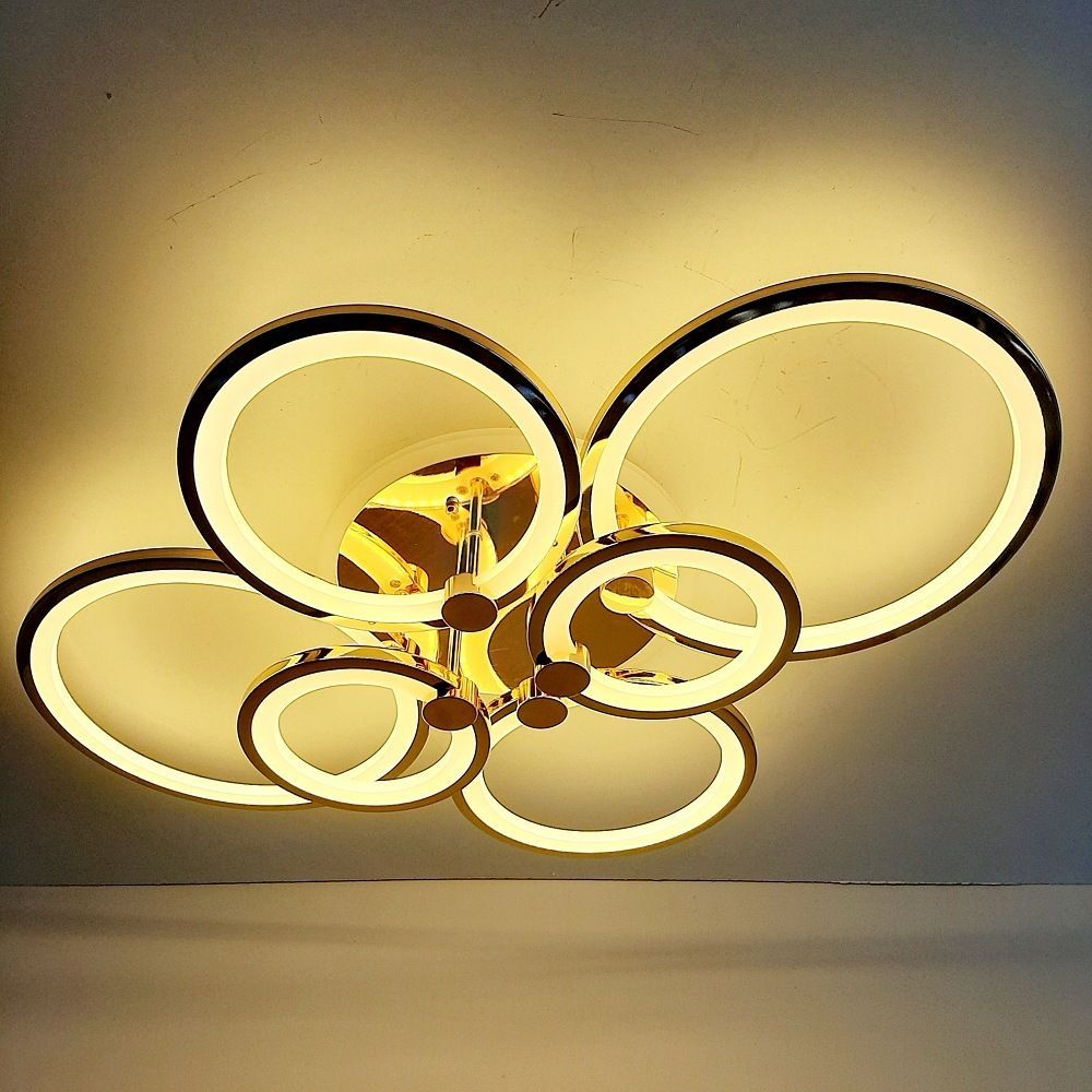 Φωτιστικό οροφής LED - Πλαφονιέρα με Dimmer - 5131-6GD - 943673 ΦΩΤΙΣΜΟΣ & ΕΝΕΡΓΕΙΑ>Είδη φωτισμού & αναλώσιμα>Φωτιστικά οροφής & τοίχου