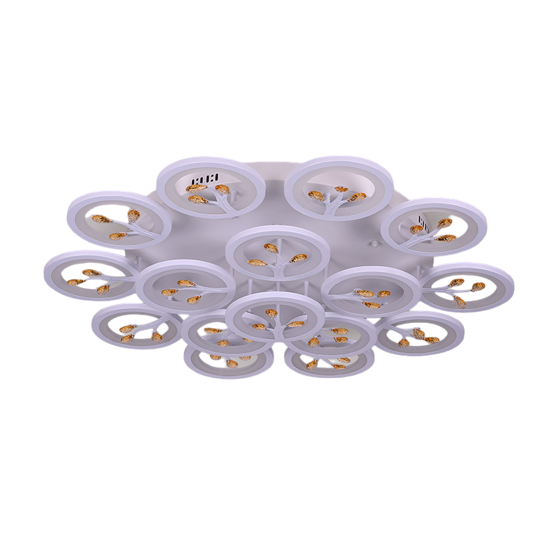 Φωτιστικό οροφής LED - Πλαφονιέρα με Dimmer - 5156-15WH - 943734 ΦΩΤΙΣΜΟΣ & ΕΝΕΡΓΕΙΑ>Είδη φωτισμού & αναλώσιμα>Φωτιστικά οροφής & τοίχου