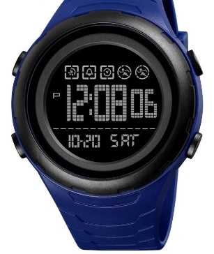 Ψηφιακό ρολόι χειρός - Skmei - 1674 - Blue/Black