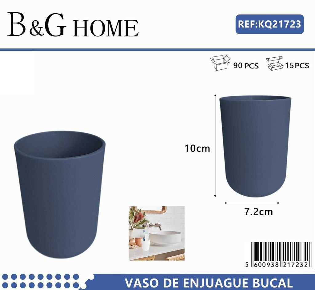 Θήκες οδοντόβουρτσας πλαστικές σε σετ 5Χ - Blue - 21723