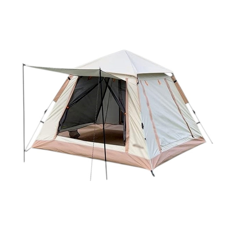 Σκηνή Camping 4 ατόμων με σκίαστρα - YB3021 - 2.4x2.4m - 960019 - Dark Green