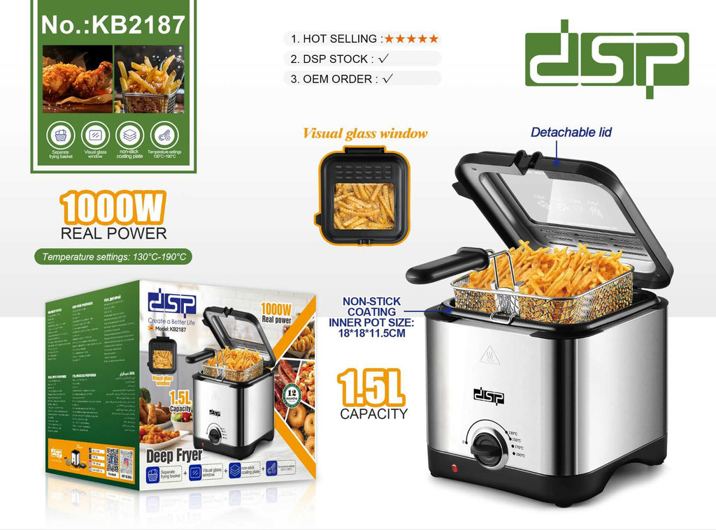 Φριτέζα - Deep Fryer - KB2187 - DSP - 618465